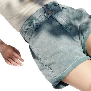 BDG Women's Size 24 Cora Light Blue Denim Shorts